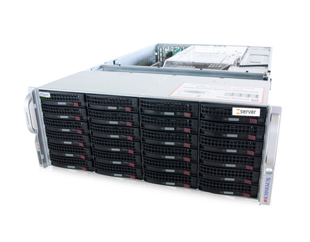 4U Intel Dual-CPU SC847 Server - Server Inside