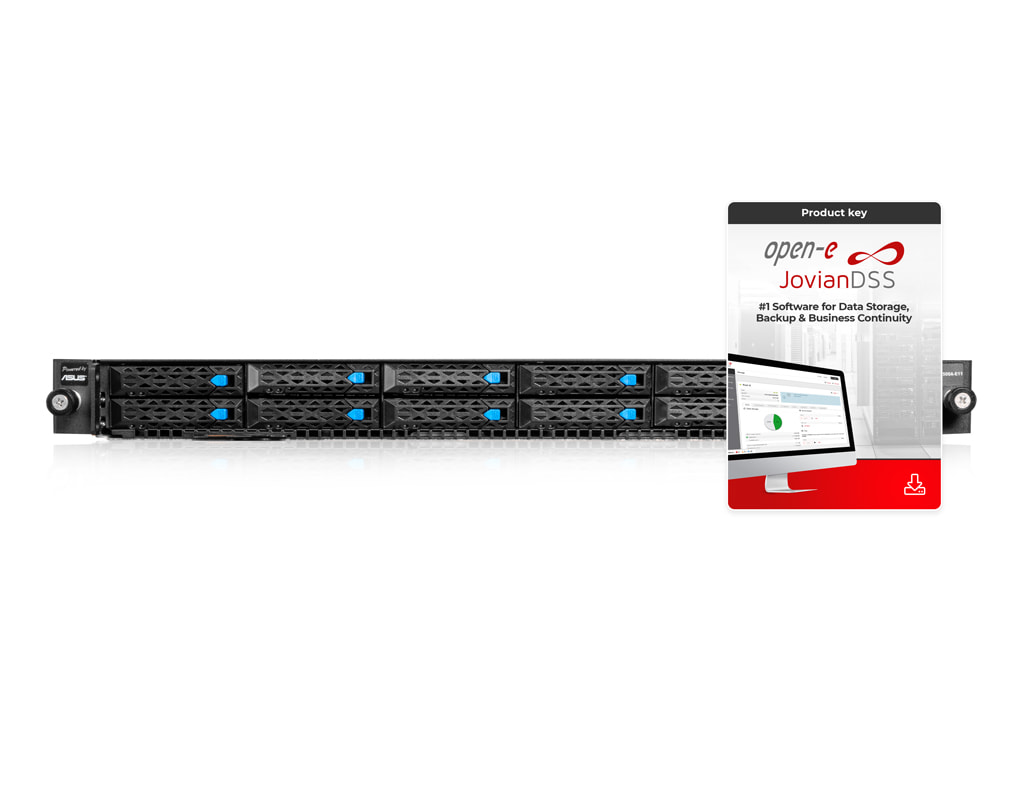 Open-E RA1112 (All-Flash) - Frontalansicht