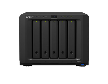 Synology DS1517+ NAS - Frontalansicht