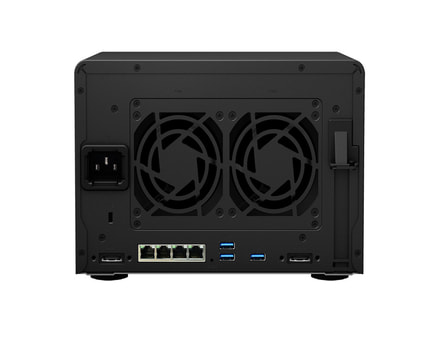 Synology DS1517+ NAS - Rear view