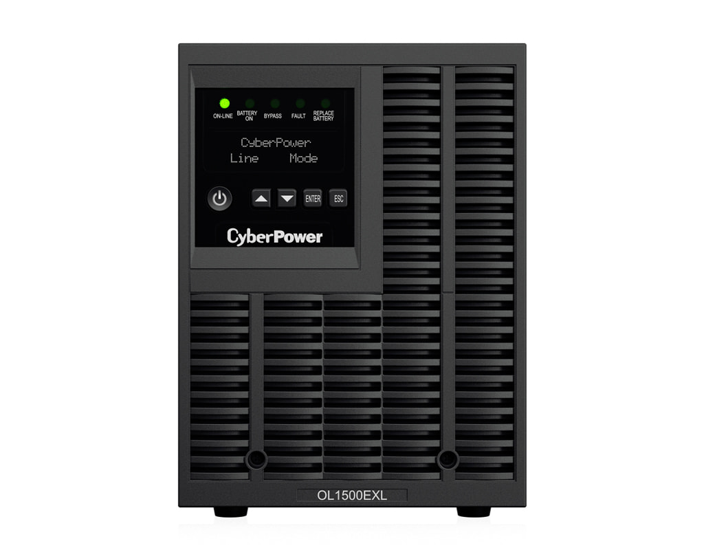 CyberPower Doppelwandlungs USV - Tower Frontalansicht