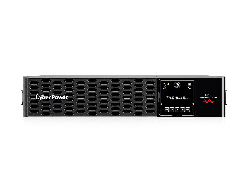 CyberPower line-interactive UPS - Rack front view CyberPower line-interactive UPS - Rack front view