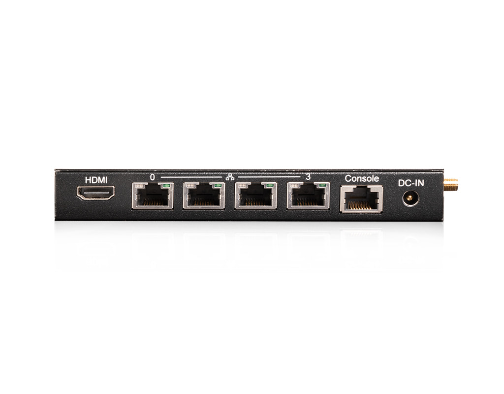 OPNsense Desktop Appliance S - Rückansicht