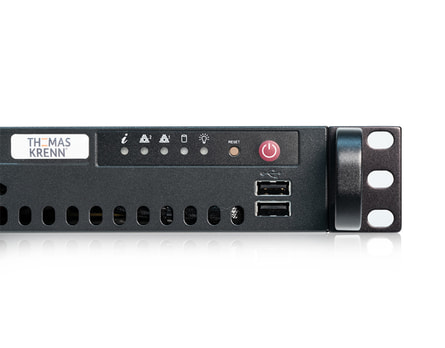 1U Intel single-CPU RI1102H-XE server - Detailed view 1U Intel single-CPU RI1102H-XE server - Detailed view