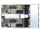 1U Intel Dual-CPU 6016TT Twin-Server - interior view