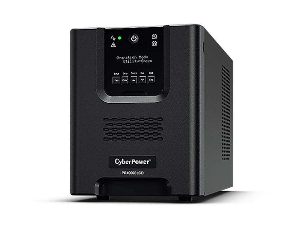 CyberPower line-interactive UPS - Tower front view view (Varies by model)