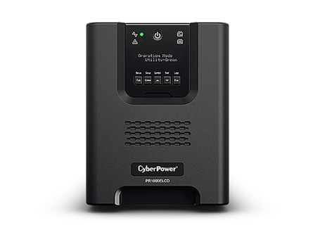 CyberPower line-interactive UPS - Tower front view (Varies by model)