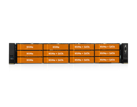 Azure Stack HCI Series RA2212 - Frontalansicht PCIe