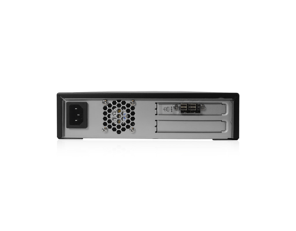 Quantum Tape Drive LTO SAS Extern - Rückansicht