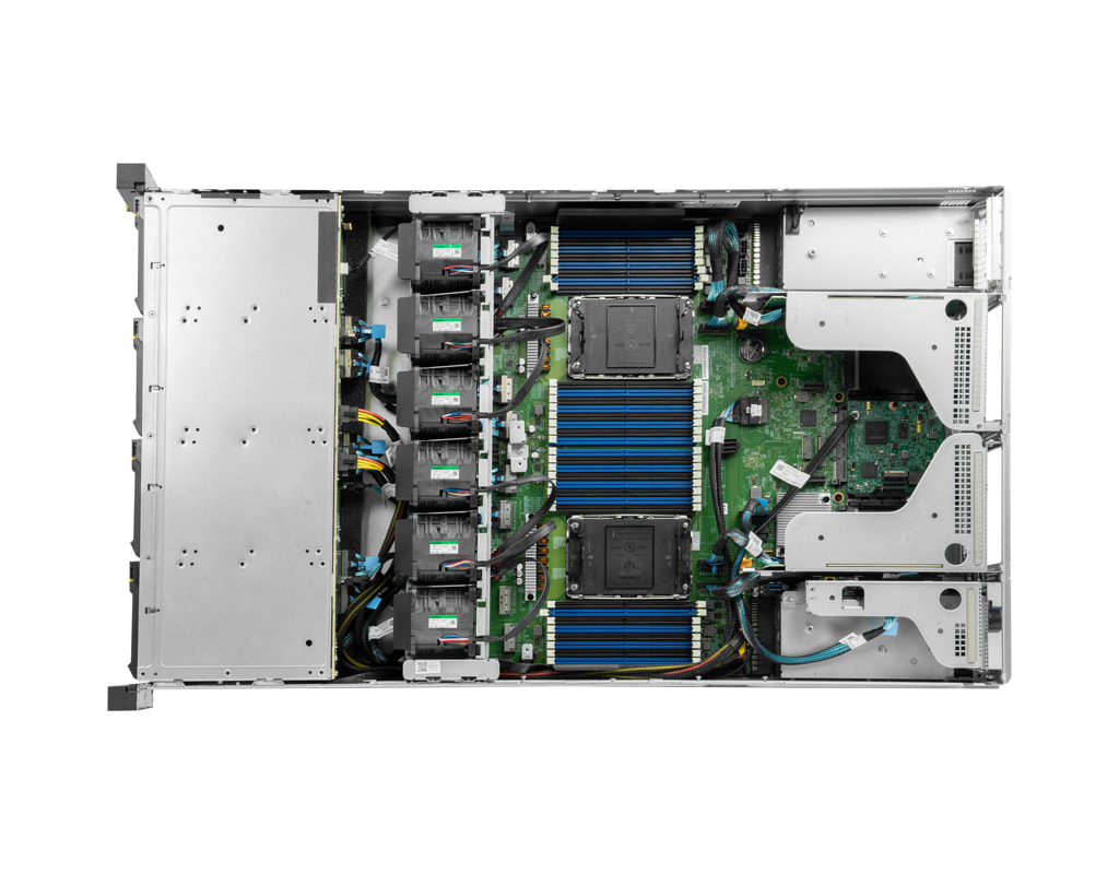 2HE Intel Dual-CPU RI2212-TKXSN - Innenansicht