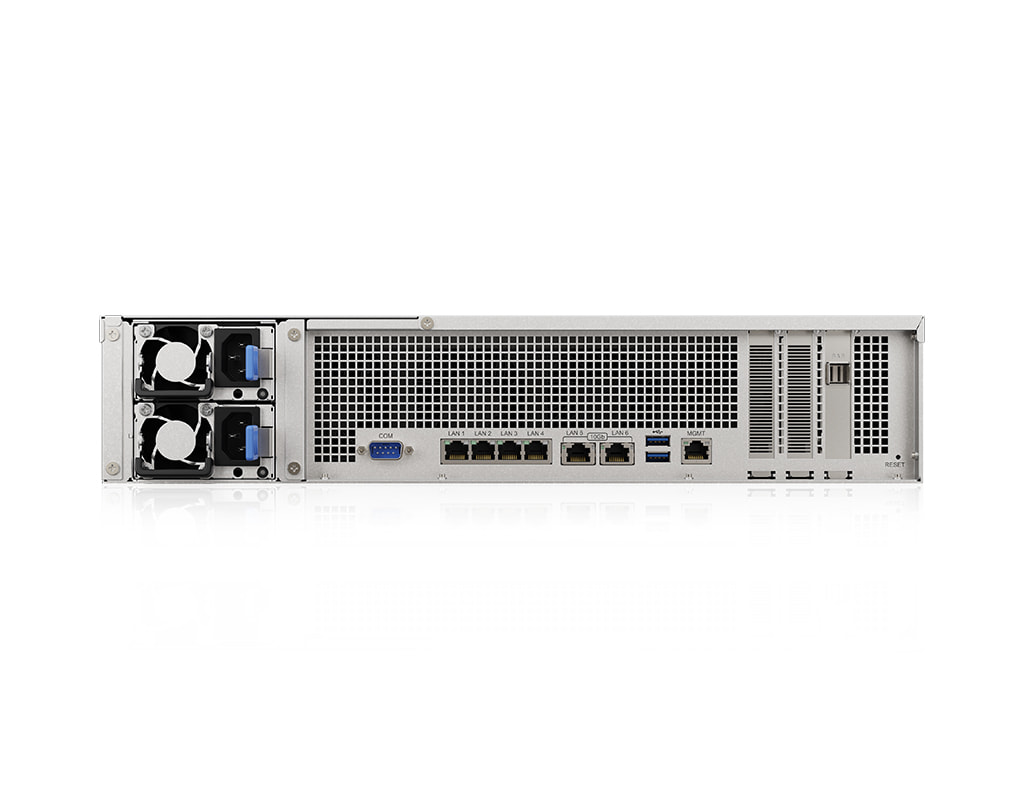 Synology SA3410 NAS - Rear view