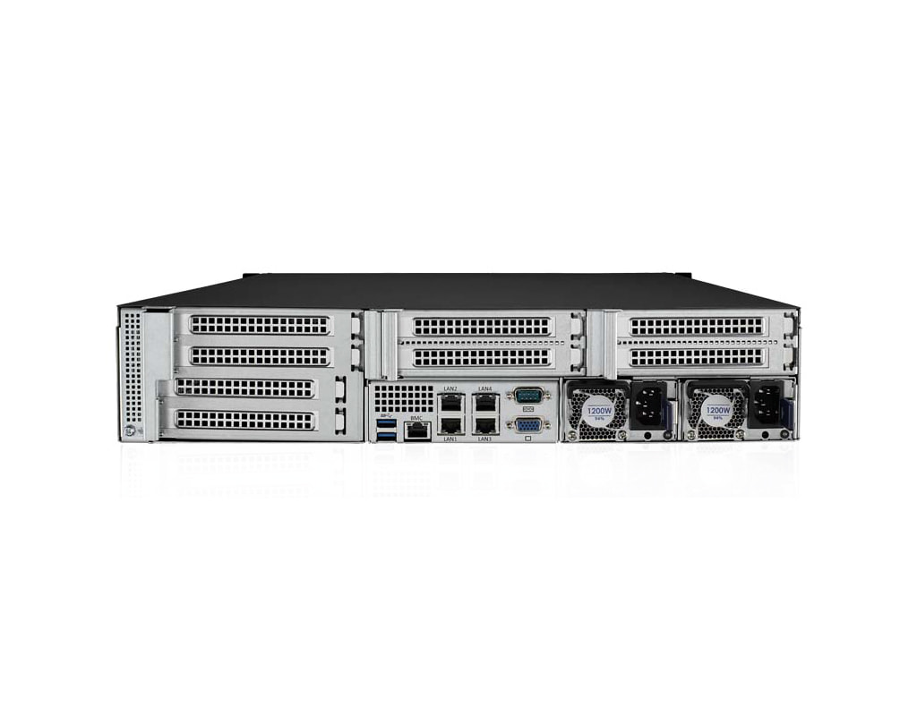 HPC-6240 + ASMB-622V3 - Rückansicht