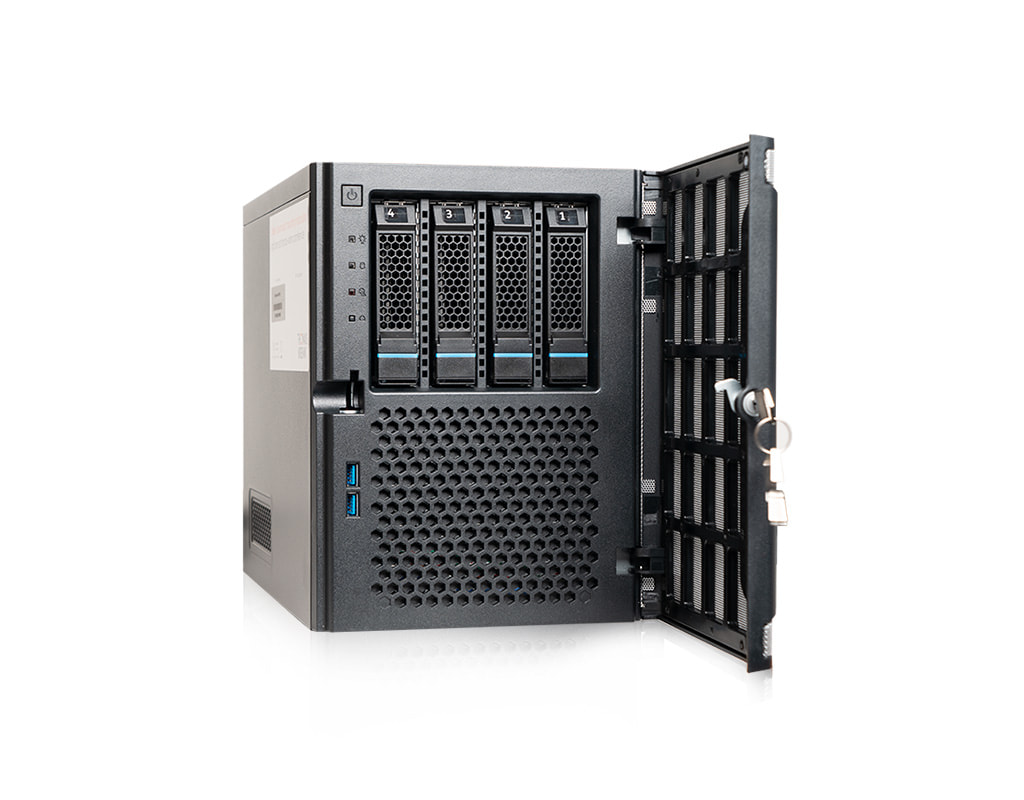 Essentials-Server MI1004 - Frontansicht offen