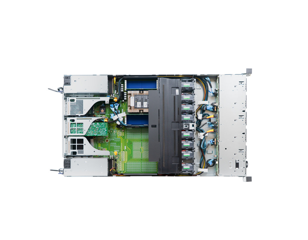 1U AMD Single-CPU RA1112-TKEPN Server - 1U_AMD_Single-CPU_RA1112-TKEPN_interior_view