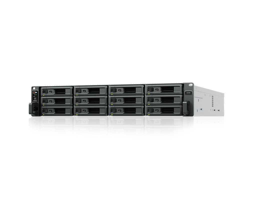Synology UC3400 SAN - Synology_UC3400_Frontansicht Synology UC3400 SAN - Synology_UC3400_Frontansicht