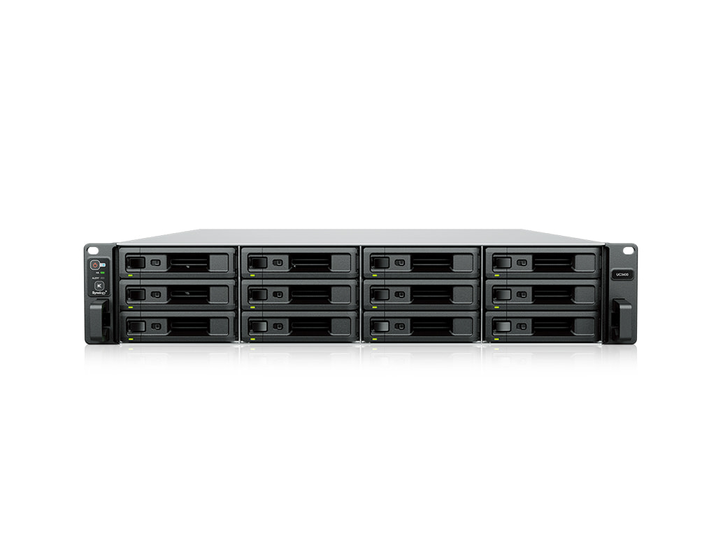 Synology UC3400 SAN - Synology_UC3400_Frontalansicht Synology UC3400 SAN - Synology_UC3400_Frontalansicht