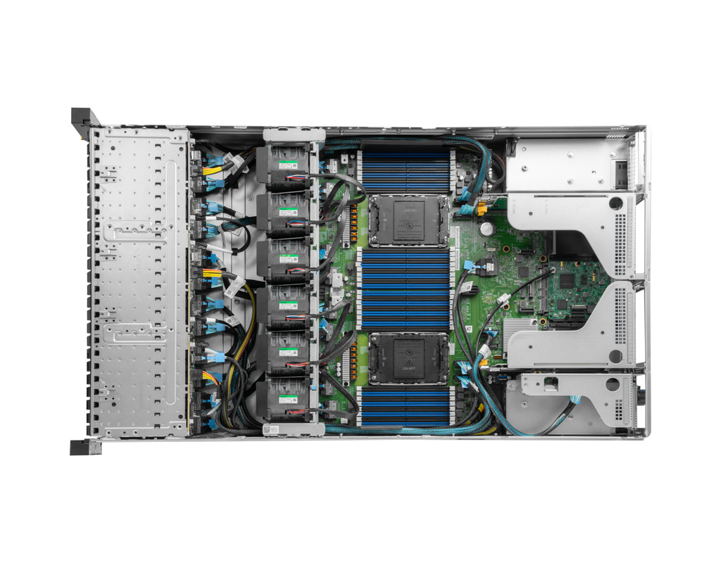 Proxmox VE Ceph HCI (RI2224) - Internal view