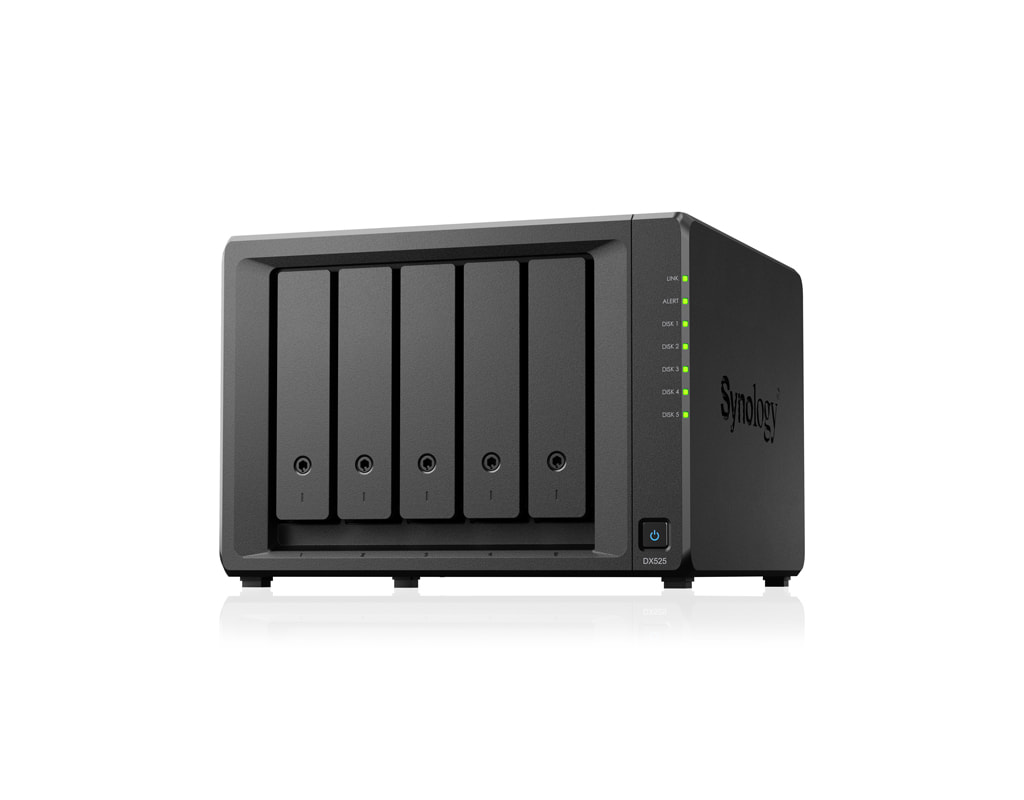Synology DX525 JBOD - Synology_DX525_JBOD__CKL_Front view Synology DX525 JBOD - Synology_DX525_JBOD__CKL_Front view
