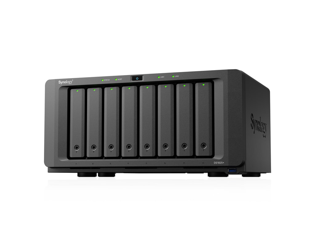 Synology DS1825+ NAS - Synology_DP182plus_front view Synology DS1825+ NAS - Synology_DP182plus_front view