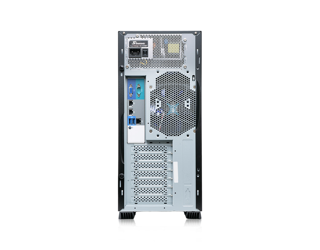 Server-Tower Intel Single-CPU TI1506-INXSN+ - Rückansicht