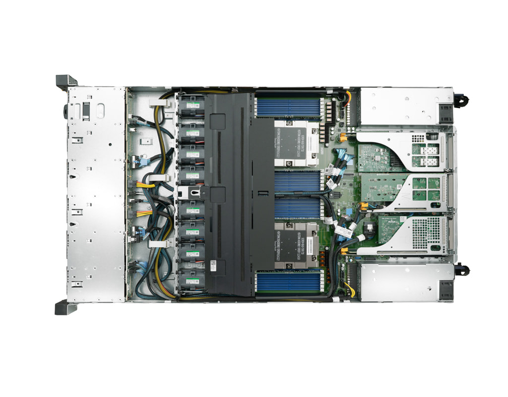 1U AMD Dual CPU RA2112-TKEPN Server - 1U_AMD_Single-CPU_RA2112-TKEPN_interior_view