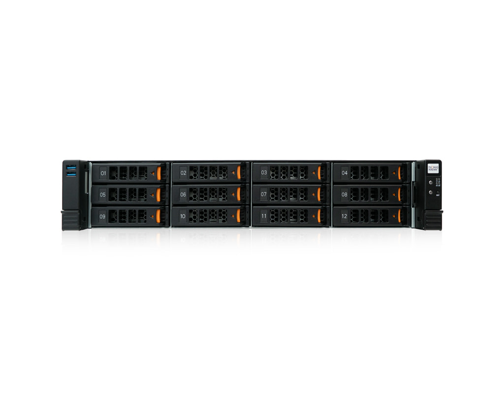 2HE Intel Dual-CPU RI2212-AIXSN+ Server - 2HE_Intel_Dual-CPU_RI2212-AIXSNplus_Server_Frontal