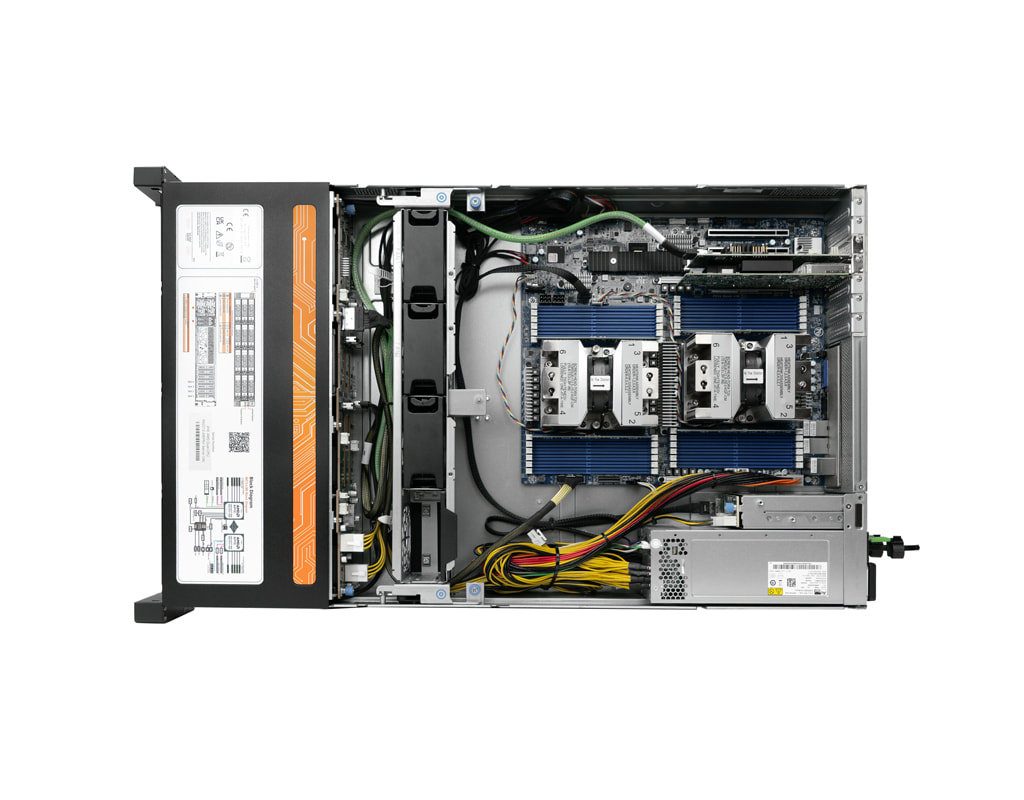 2HE AMD Dual-CPU RA2212-AIEPN+ Server - 2HE_AMD_Dual-CPU_RA2212-AIEPNplus_Server_Innenansi