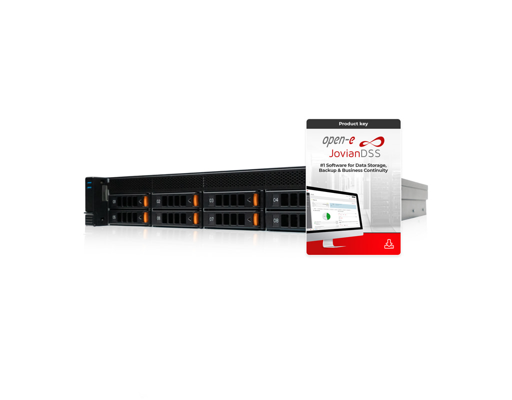 Open-E RA1208 - 2U_AMD_Single-CPU_RA1208-AIEPNplus_Server_Front Open-E RA1208 - 2U_AMD_Single-CPU_RA1208-AIEPNplus_Server_Front