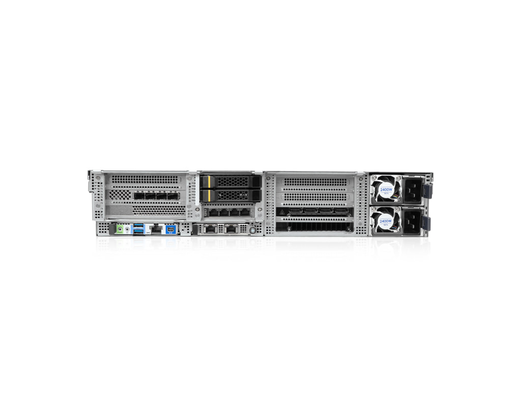 2HE AMD Single CPU RA1224-TKEPN Server - 2HE_AMD_Single_CPU_RA1224-TKEPN_Rueck