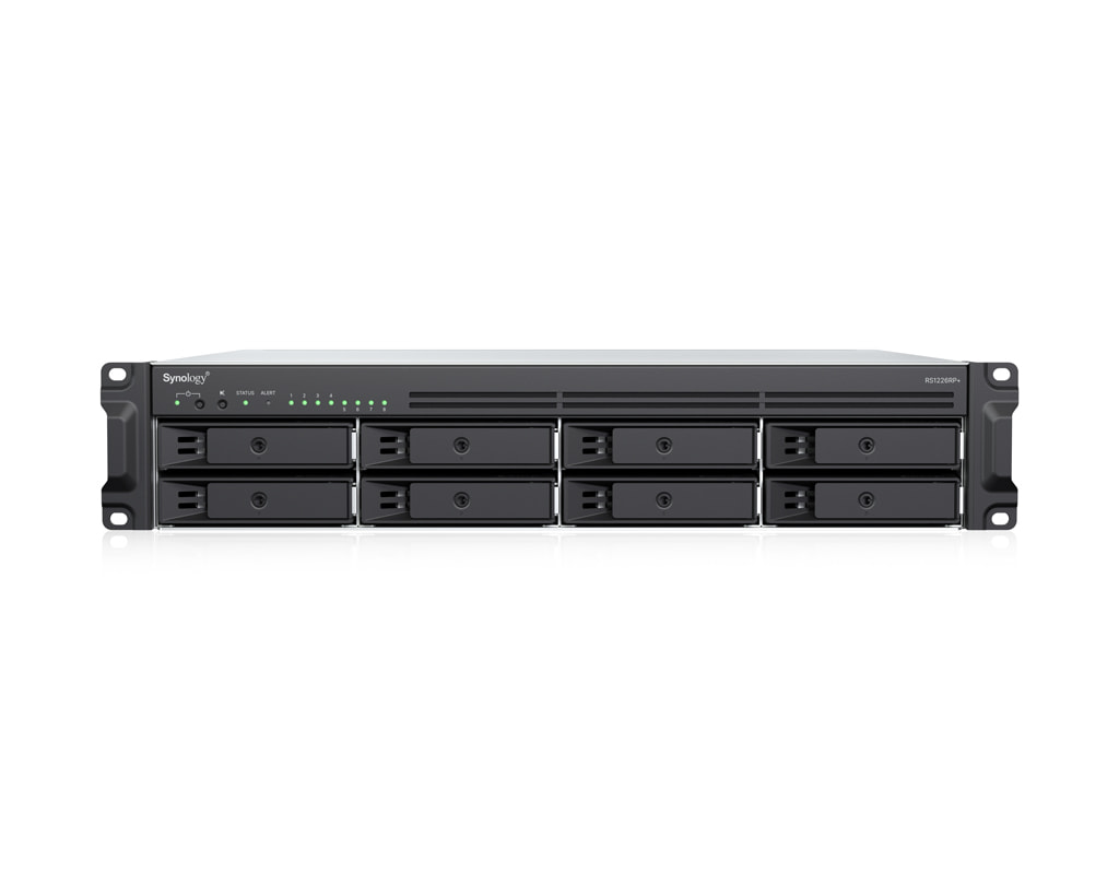 Synology RS1226RP+ NAS - Synology_RS1226RPplus_Front View