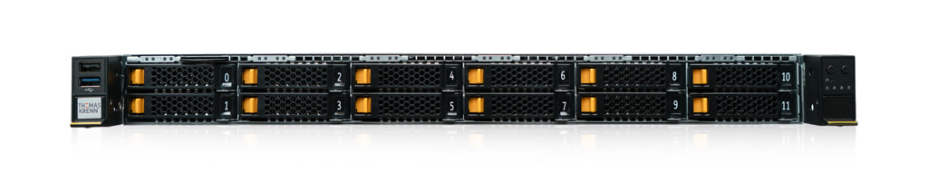 1U AMD Dual CPU RA2112-TKEPN Server - 1U_AMD_Single-CPU_RA2112-TKEPN_front view