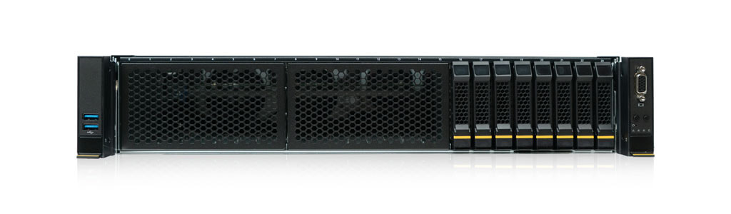 2HE AMD Single-CPU RA1208-TKEPGN Server - 2HE_AMD_Single-CPU_RA1208-TKEPGN_Frontalansicht