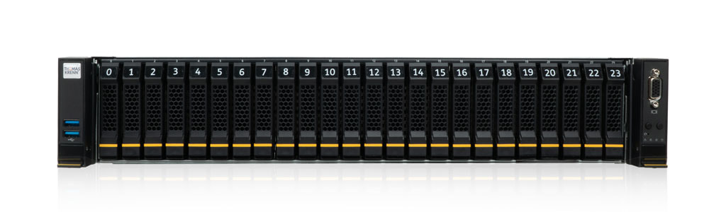 2HE AMD Single CPU RA1224-TKEPN Server - 2HE_AMD_Single_CPU_RA1224-TKEPN_Frontal